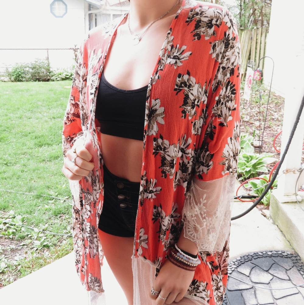 Floral Kimono